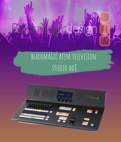 سوئیچر بلک مجیک Blackmagic Design ATEM Television Studio HD8 ISO